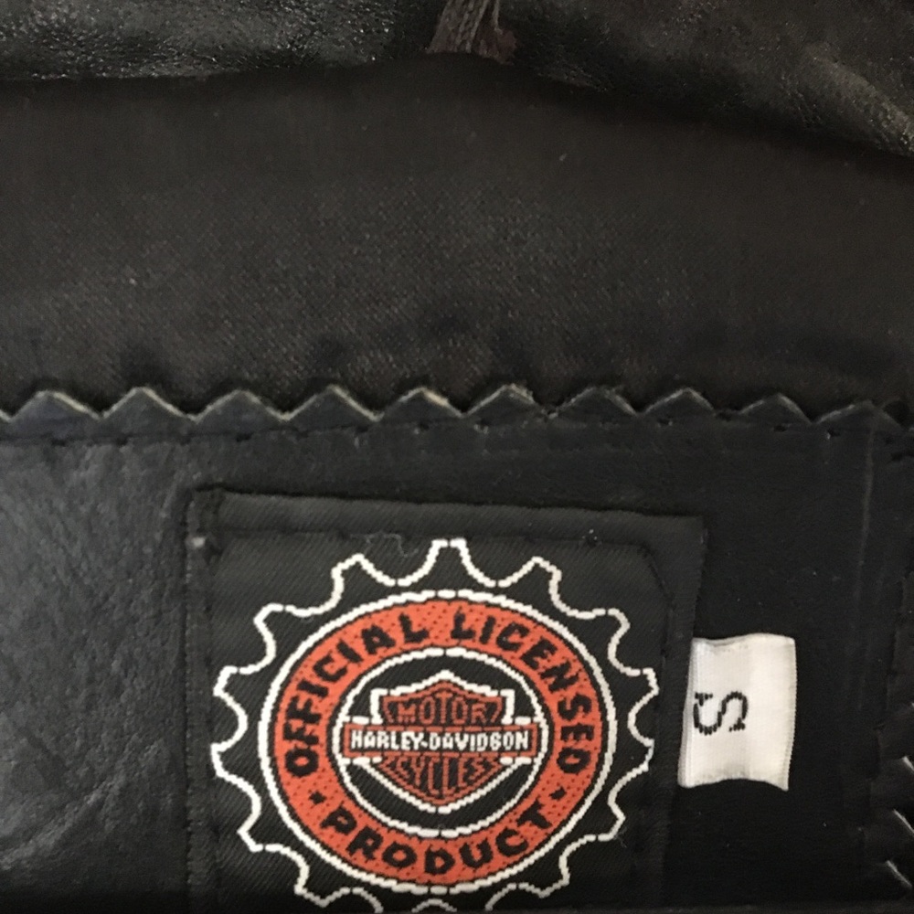 🔴🟢 💯AUtHeNtIC LeAtHeR  HaRlEy DaVIDsON JAcKeT - Picture 6 of 15